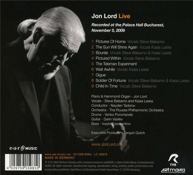 Live - Front Cover