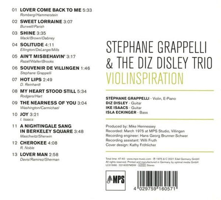 Violinspiration - Front Cover