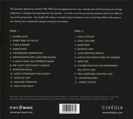 The Comeback Special - Front Cover