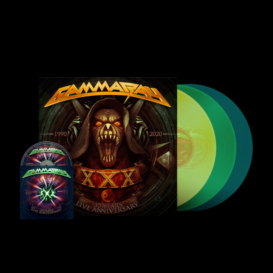 30 YEARS LIVE ANNIVERSARY / 3LPs couleur + Blu Ray - Front Cover