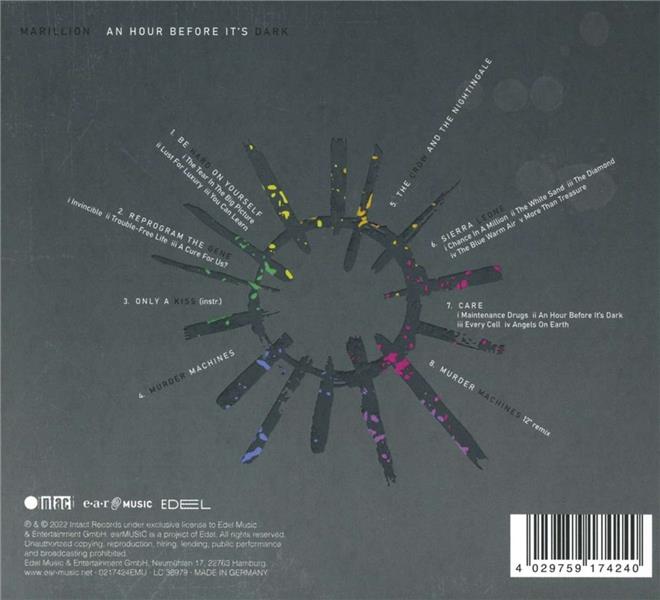 An Hour Before It's Dark - Front Cover