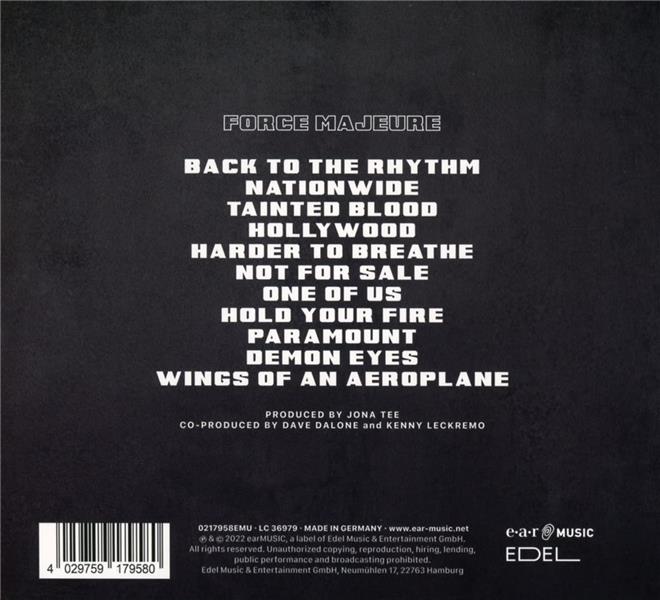 Force Majeure - Front Cover