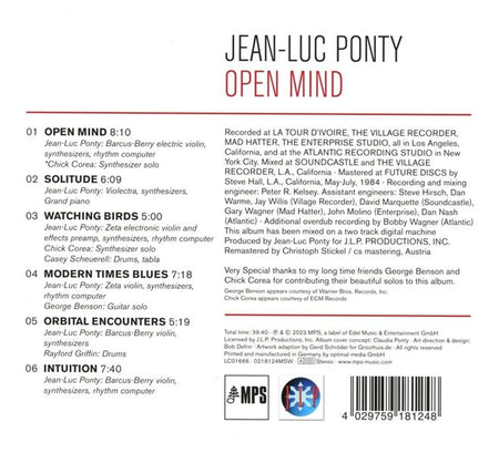 Open Mind - Front Cover