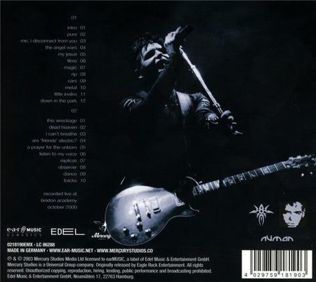 Scarred - Live Brixton Academy - Front Cover