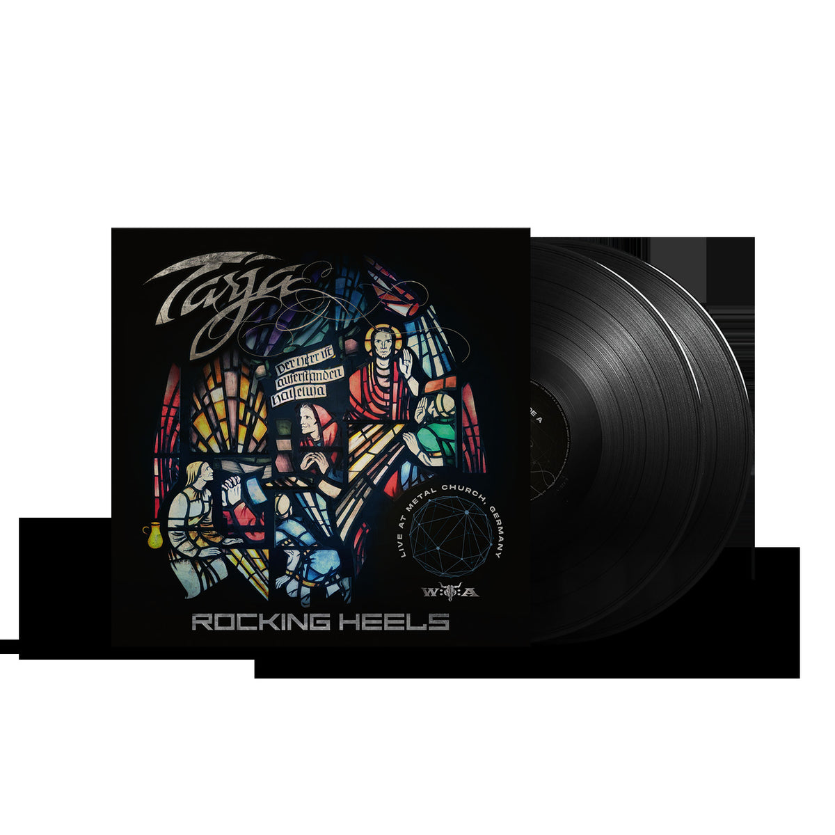 ROCKING HEELS : LIVE AT METAL CHURCH - Front Cover