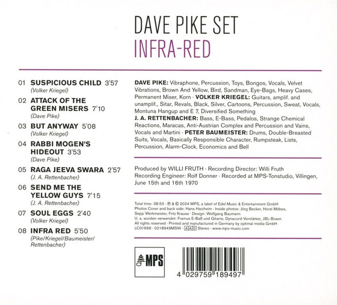 Infra Red - Front Cover