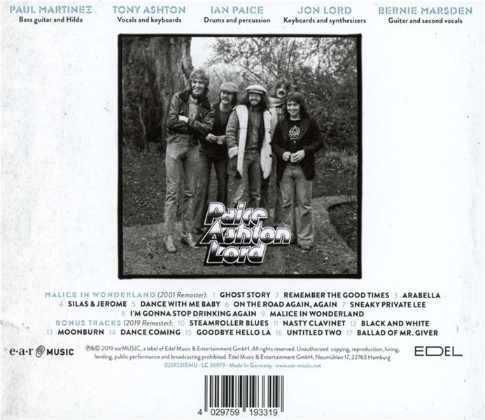 Malice in Wonderland - Front Cover