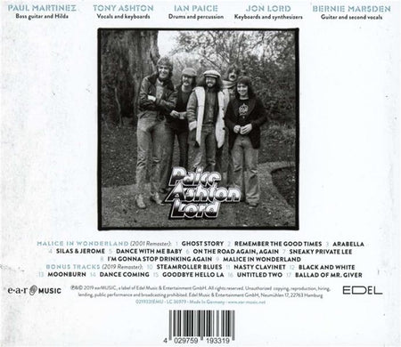 Malice in Wonderland - Front Cover