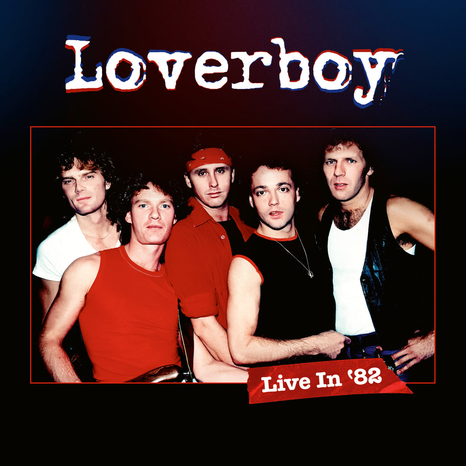 LIVE IN 82 - Front Cover