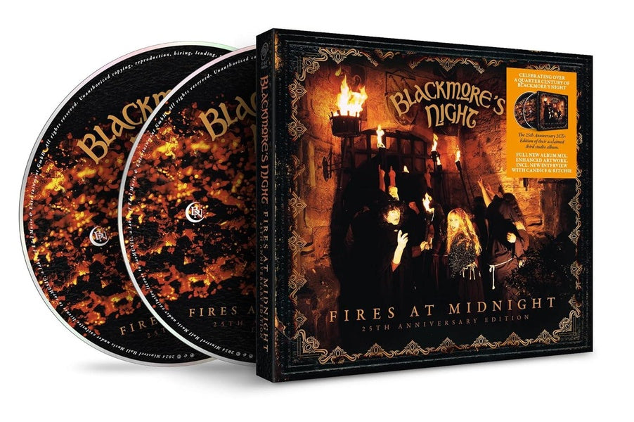 Fires at Midnight (25th Anniversary) (New Mix) - Front Cover