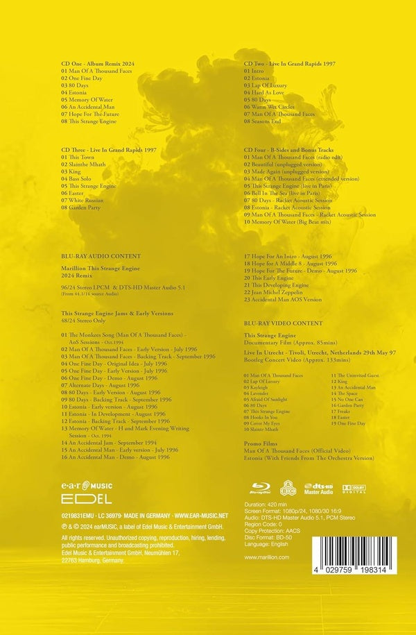 This Strange Engine (Edition Deluxe) - Front Cover