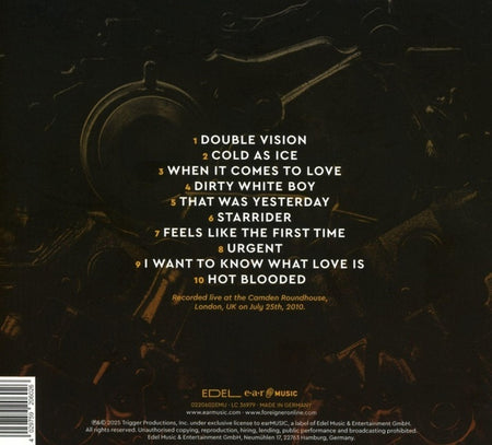 All Engines On - Live In London - Front Cover