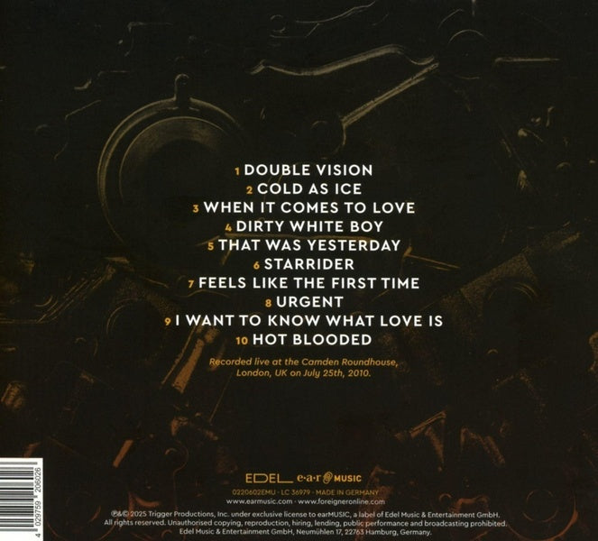 All Engines On - Live In London - Front Cover