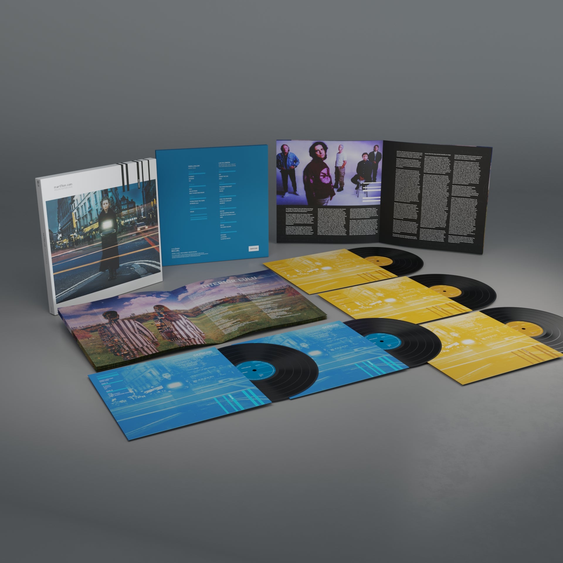 MARILLION.COM (DELUXE EDITION 2026) - Front Cover