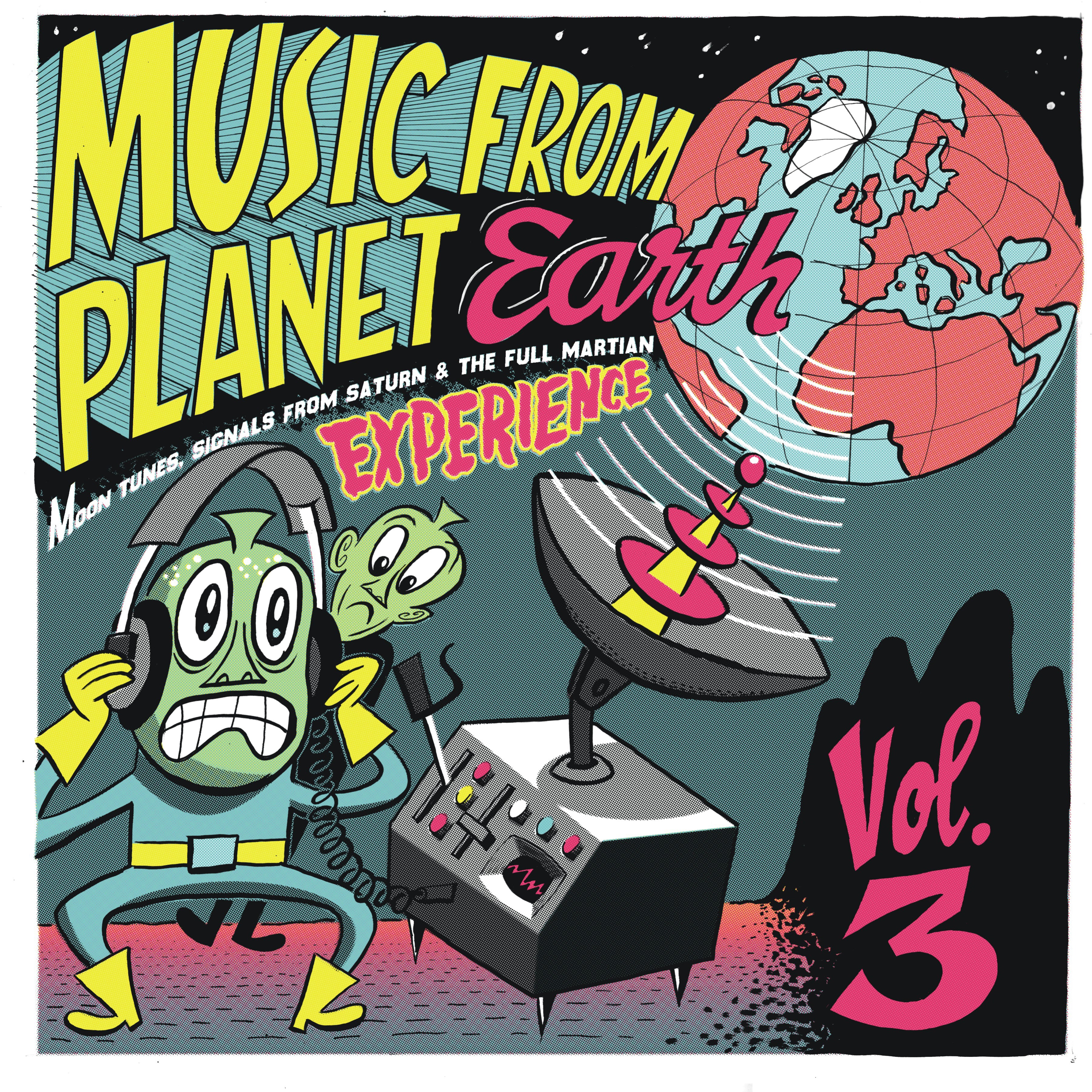 Music From Planet Earth Vol 3 - Front Cover