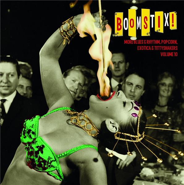 Boomstix-exotic blues & rhythm 10 - Front Cover