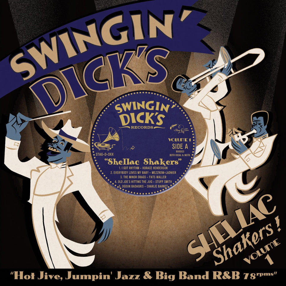 Swingin' Dick'S Shellac Shakers 01 - Front Cover