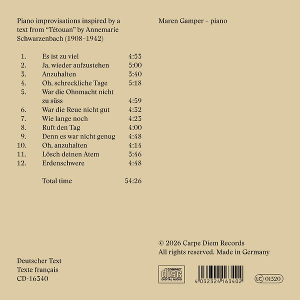 Erdenschwere - Front Cover
