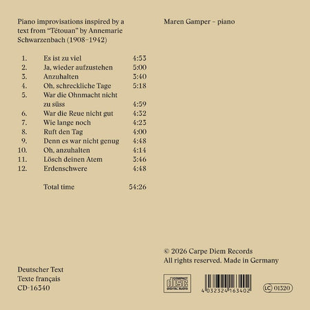 Erdenschwere - Front Cover