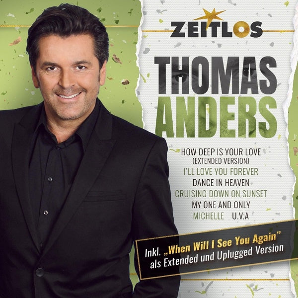 Zeitlos-Thomas Anders (best of solo) - Front Cover