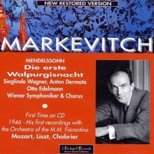 Die Erste Walpurgisnacht, opus 60 - Front Cover