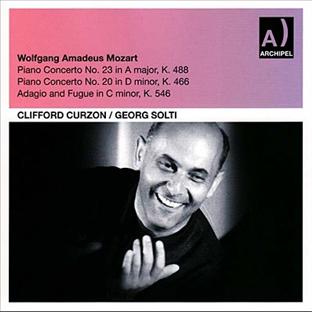 Concertos pour piano 23 et 20 - Adagio et fugue K546 - Front Cover