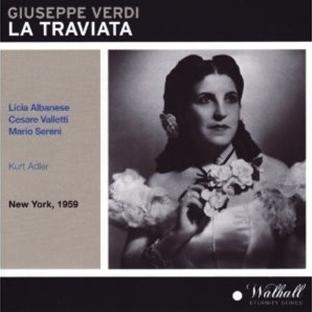 Traviata - Métropolitan opéra New York 1959 - Front Cover