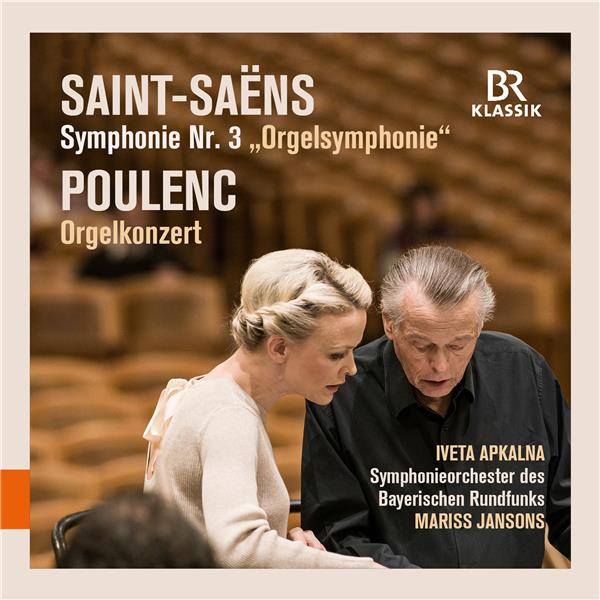 Saint Saëns Symphonie avec orgue Poulenc Concerto pour orgue - Front Cover