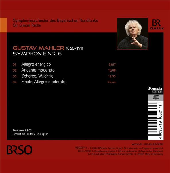 Symphonie n° 6 - Front Cover