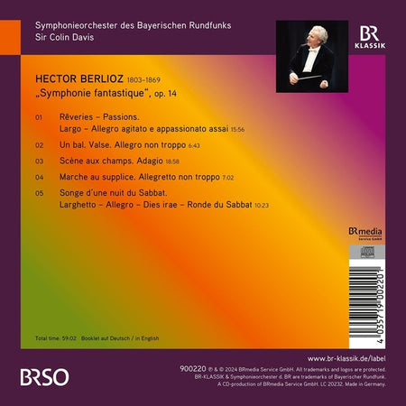 Symphonie fantastique - Front Cover