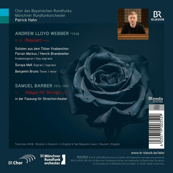 Andrew Lloyd Webber : Requiem / Samuel Barber : Adagio pour cordes - Front Cover