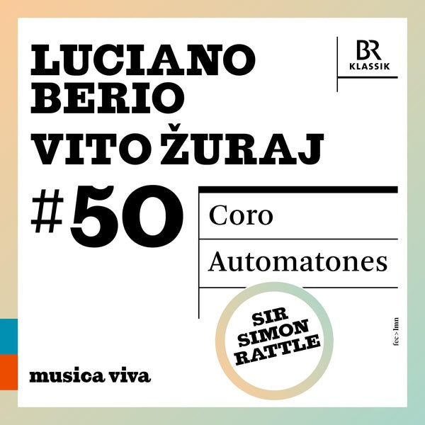 Berio : Coro - Žuraj : Automatones - Front Cover
