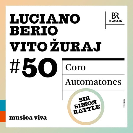 Berio : Coro - Žuraj : Automatones - Front Cover