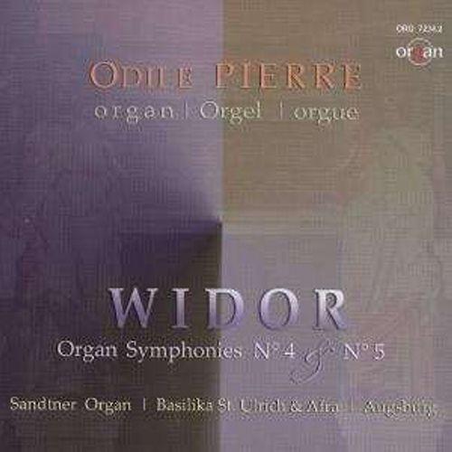 Symphonie pour orgue 4 et 5 - Front Cover