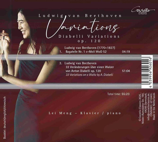 Beethoven : Variations Diabelli Op.120 - Front Cover