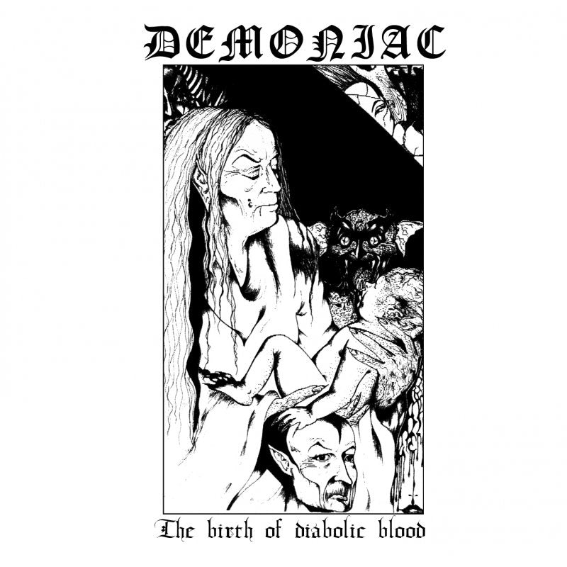 The Birth Of Diabolic Blood - Front Cover