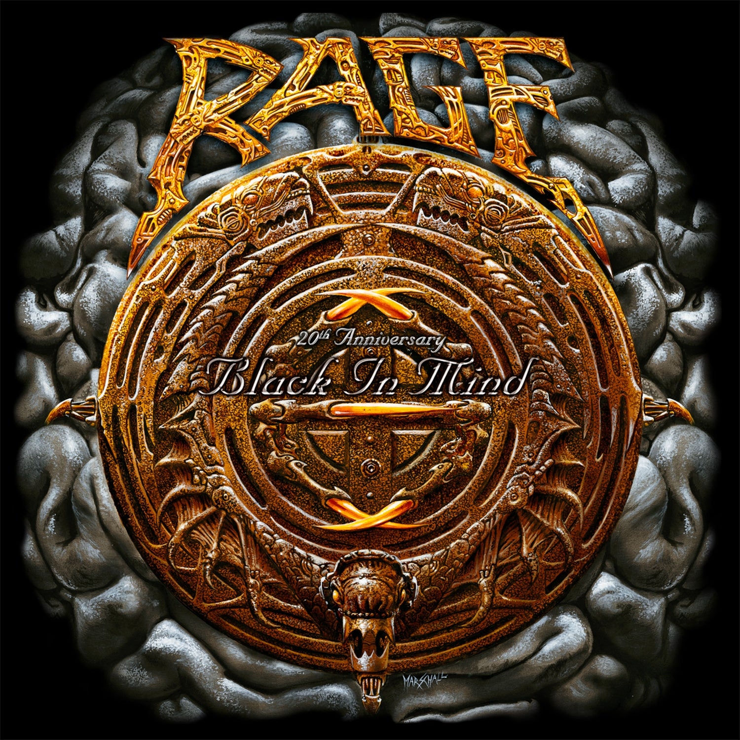 Black In Mind - 20th Anniversary - Front Cover