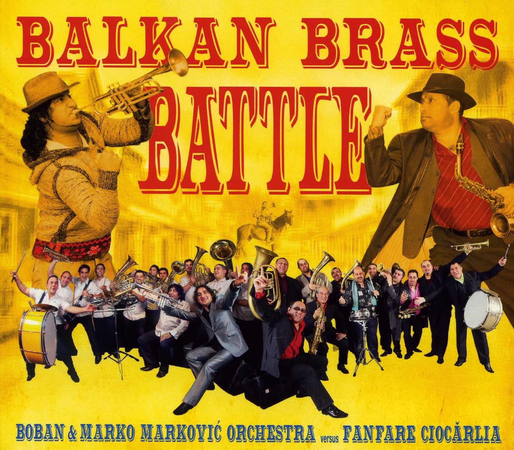 BALKAN BRASS BATTLE (vinyl)) - Front Cover