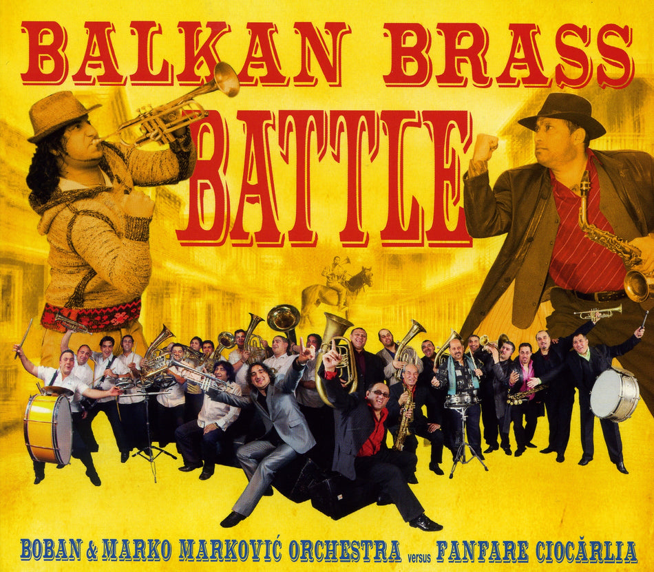 BALKAN BRASS BATTLE (vinyl)) - Front Cover