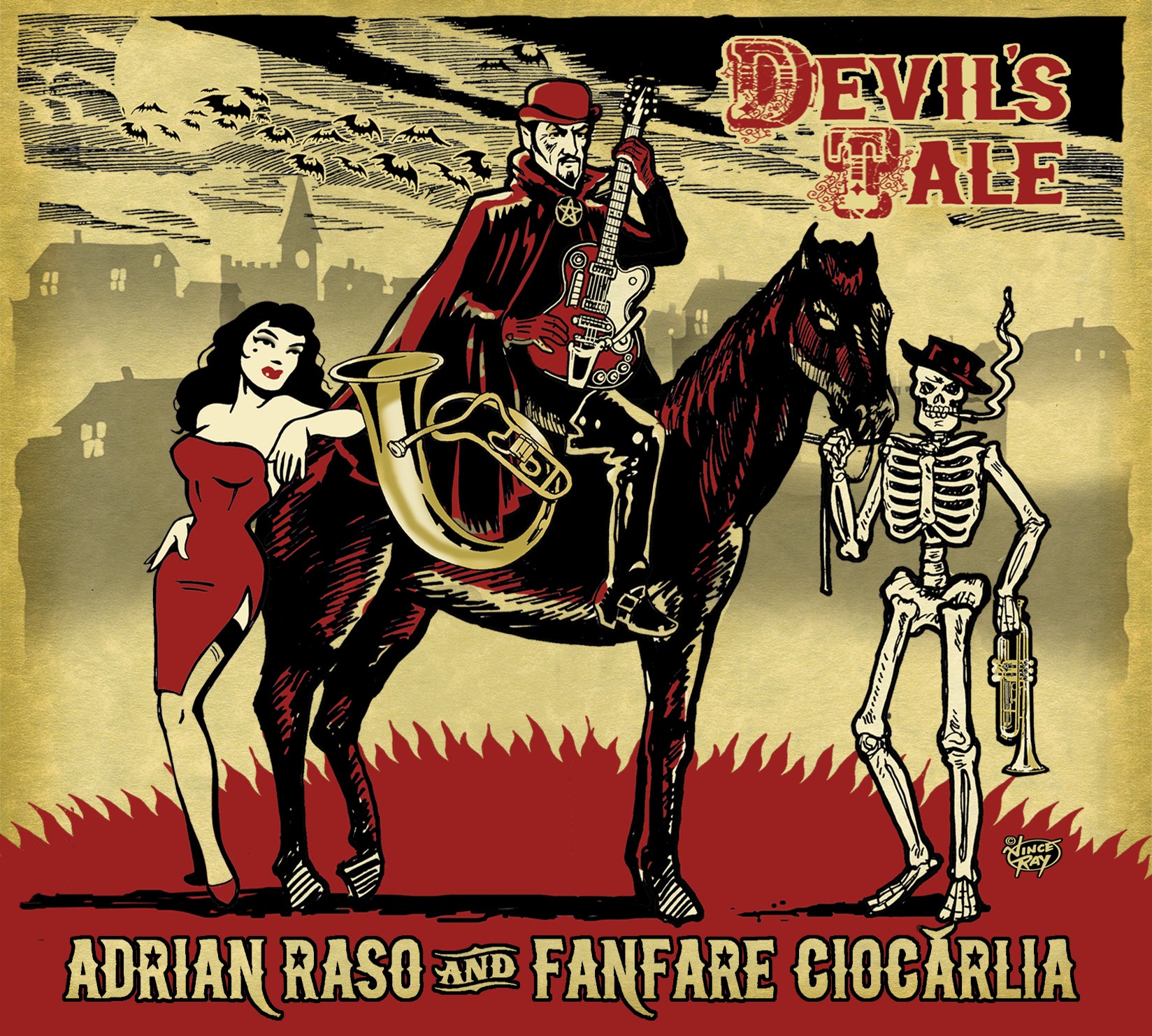 DEVIL'S TALE (vinyl) - Front Cover