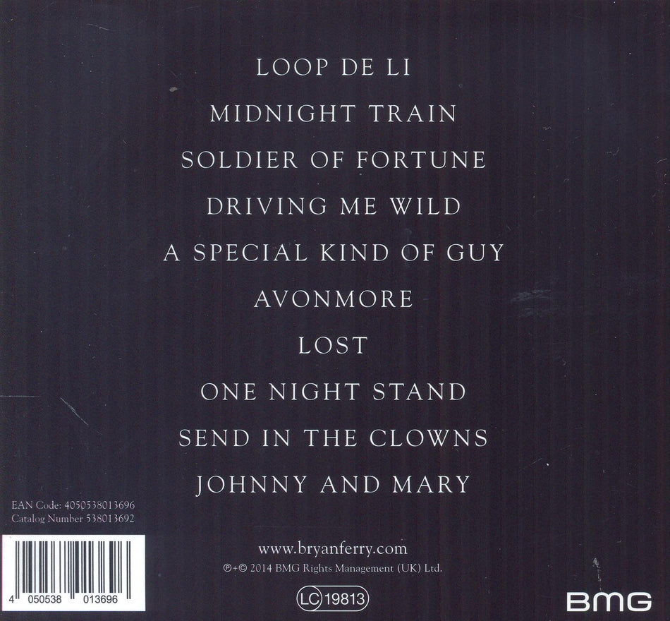 Avonmore - Back Cover