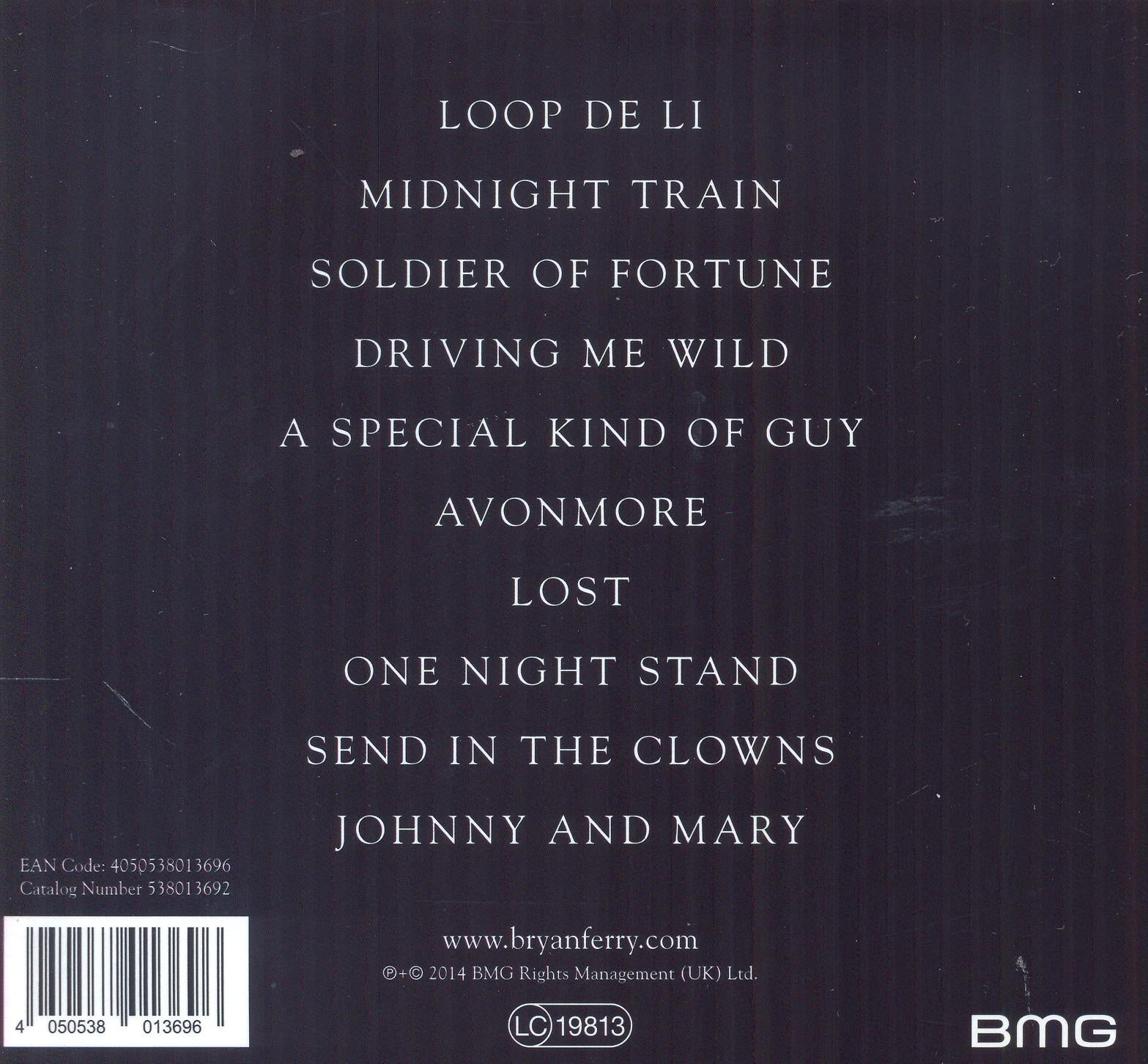 Avonmore - Back Cover