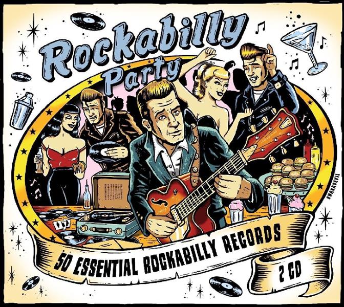 Rockabilly party - Front Cover