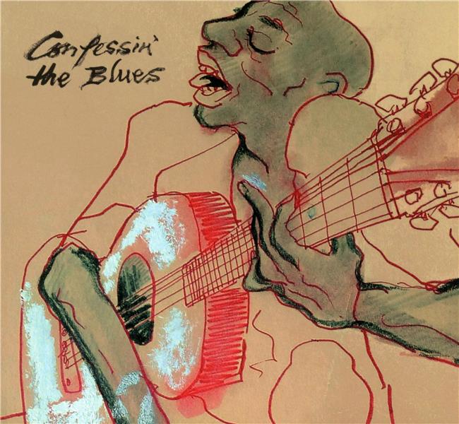 Confessin' the blues - Front Cover
