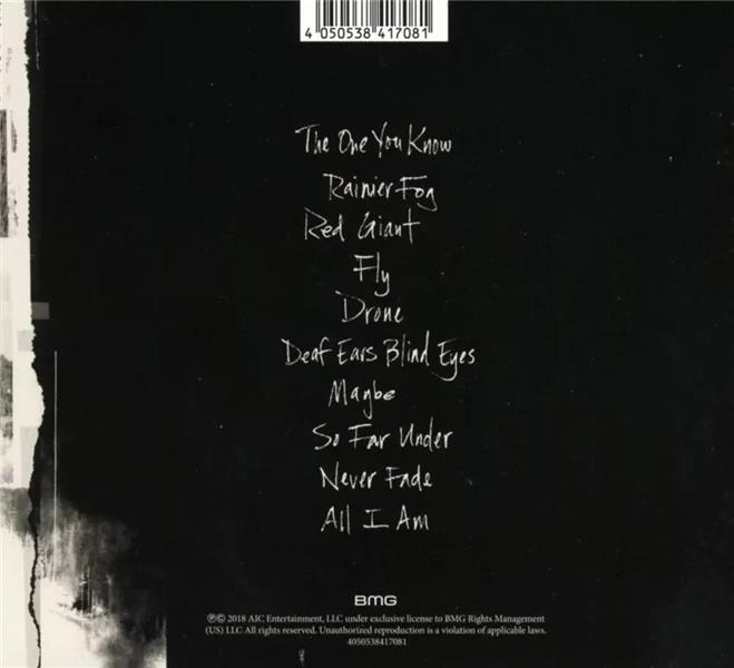 Rainier Fog - Front Cover
