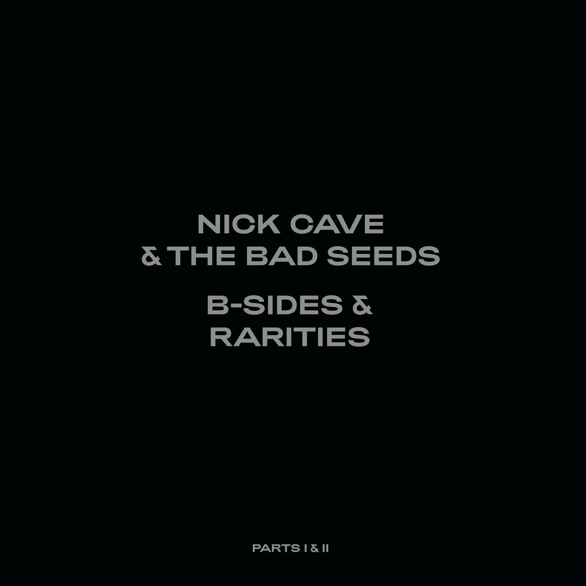 B-Sides & Rarities (Part I & II) - Front Cover
