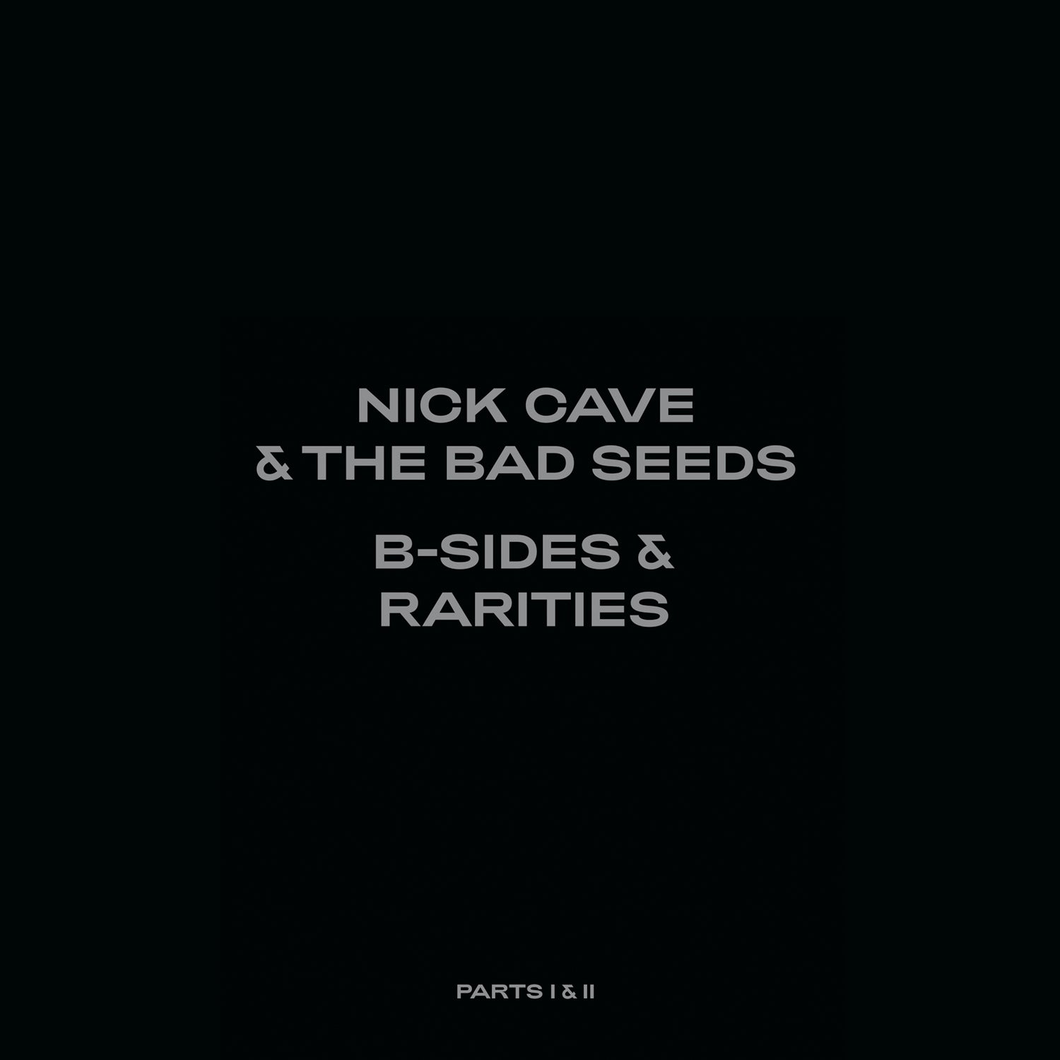 B-Sides & Rarities (Part I & II) - Front Cover