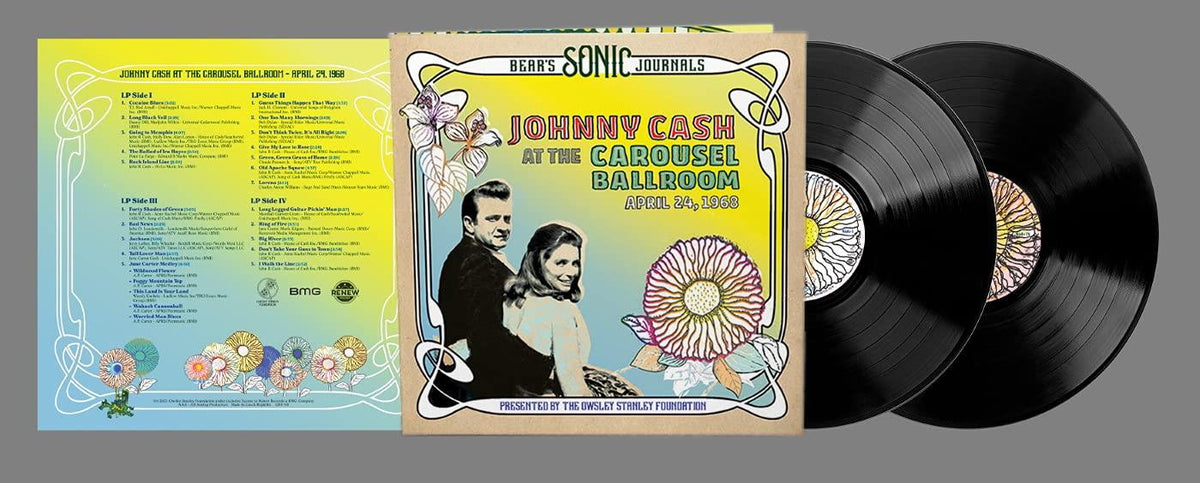 Bear's Sonic Journals: Johnny Cash, At the Carousel Ballroom, April 24, 1968 - Front Cover