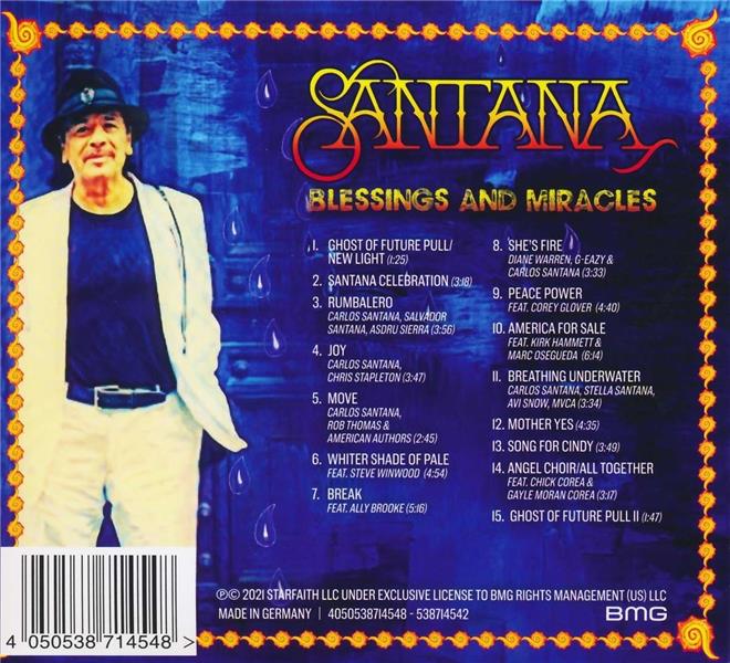Blessings And Miracles - Front Cover