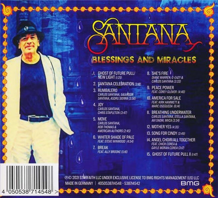 Blessings And Miracles - Front Cover